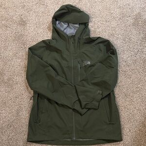 Mountain Hardwear Olive stretch Ozonic Jacket